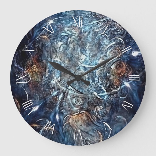 Perception of time large clock (Front)