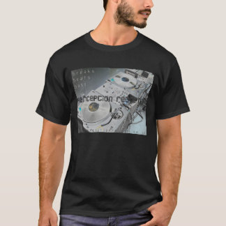 perception records decks t-shirt