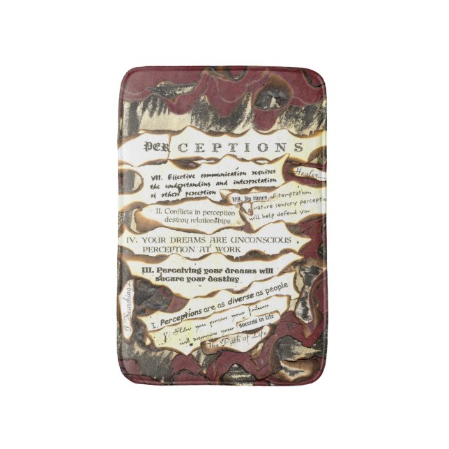 Perceptions Bath Mat (Front Vertical)