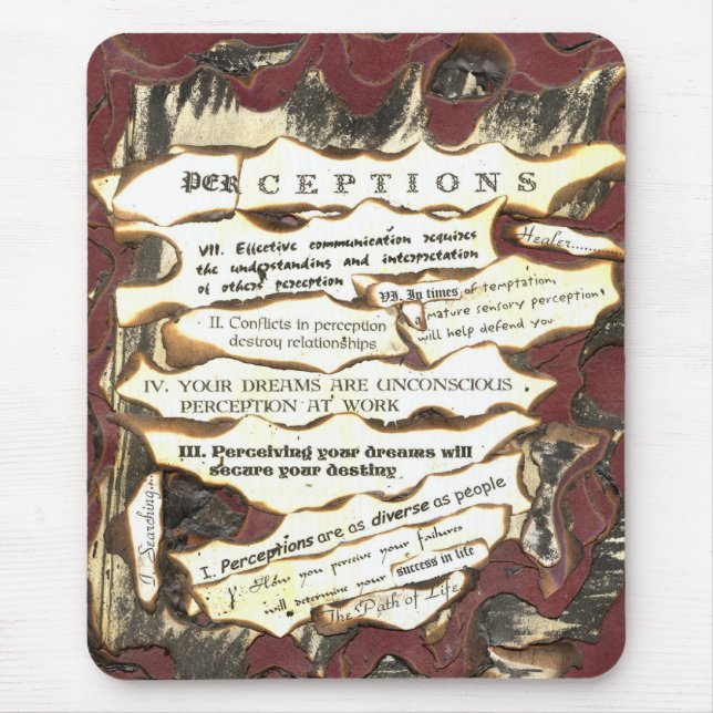 Perceptions Mouse Mat (Front)
