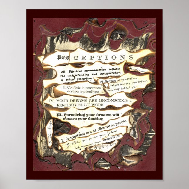 Perceptions Poster (Front)