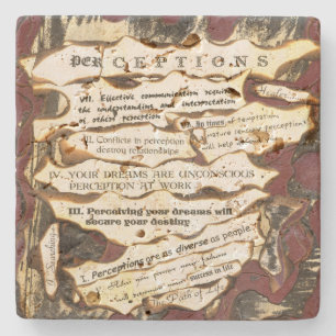Perceptions Stone Coaster