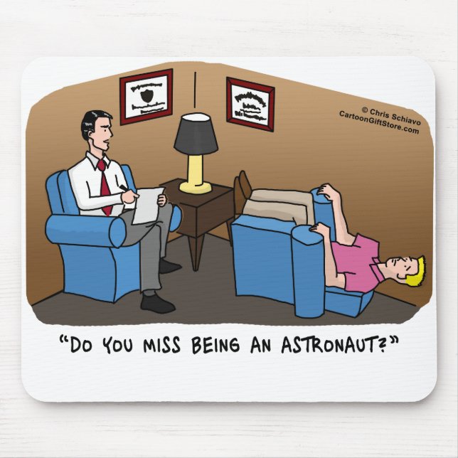 Perceptive Therapist Mousepad (Front)