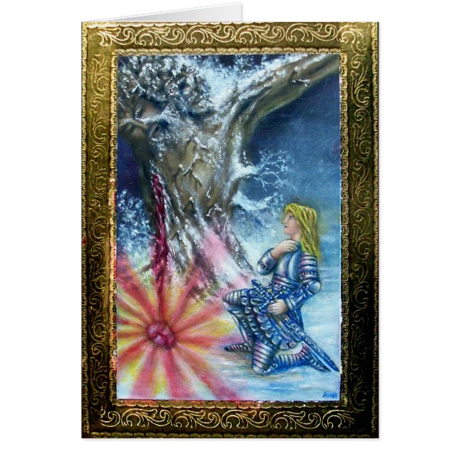 PERCEVAL AND VISION OF THE HOLY GRAIL (Front)