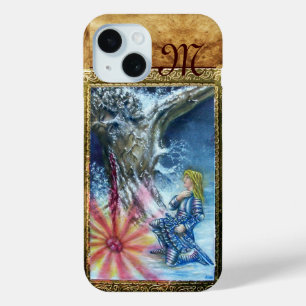 PERCEVAL AND VISION OF THE HOLY GRAIL monogram iPhone 15 Case