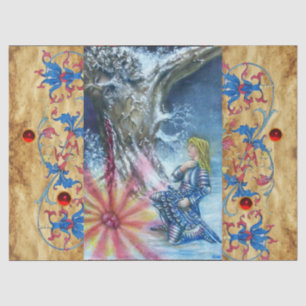 PERCEVAL AND VISION OF THE HOLY GRAIL TISSUE PAPER