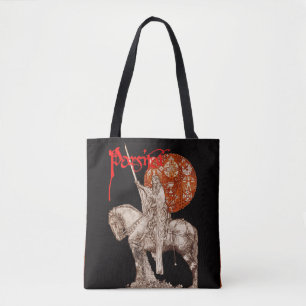 PERCEVAL LEGEND /QUEST OF THE HOLY GRAIL Fantasy Tote Bag