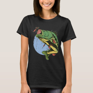 Perch fish fishing angler T-Shirt