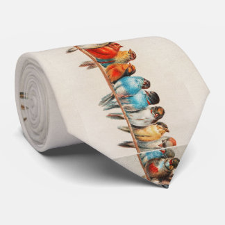 Perch of Birds Neck Tie