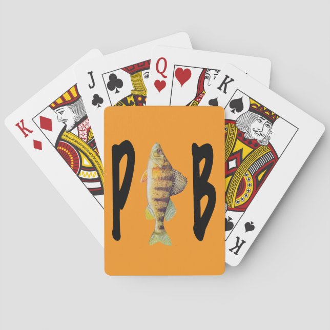 Perch PIB Playing Cards (Back)