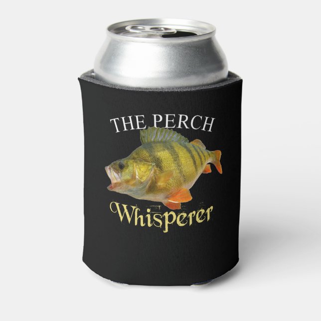 Perch Whisperer Dark Can Cooler (Can Back)