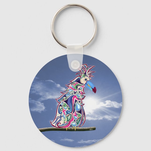 Perched Key Ring (Front)
