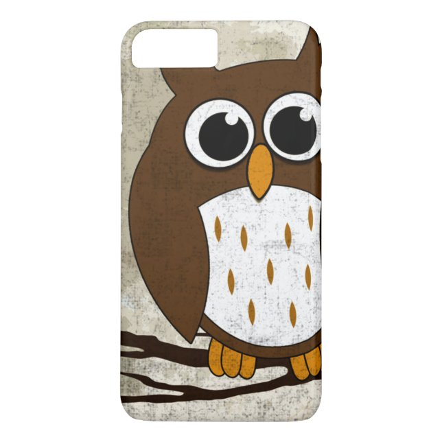 Perched Owl Case-Mate iPhone Case (Back)