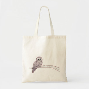 Perched Owl tote bag