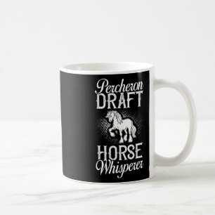 Percheron Draught Horse Horseback Riding Saddle Coffee Mug