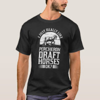 Percheron Draught Horse Horseback Riding Saddle  