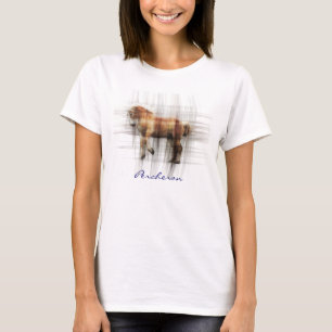 Percheron Draught Horse-lover's Equine Art Shirt