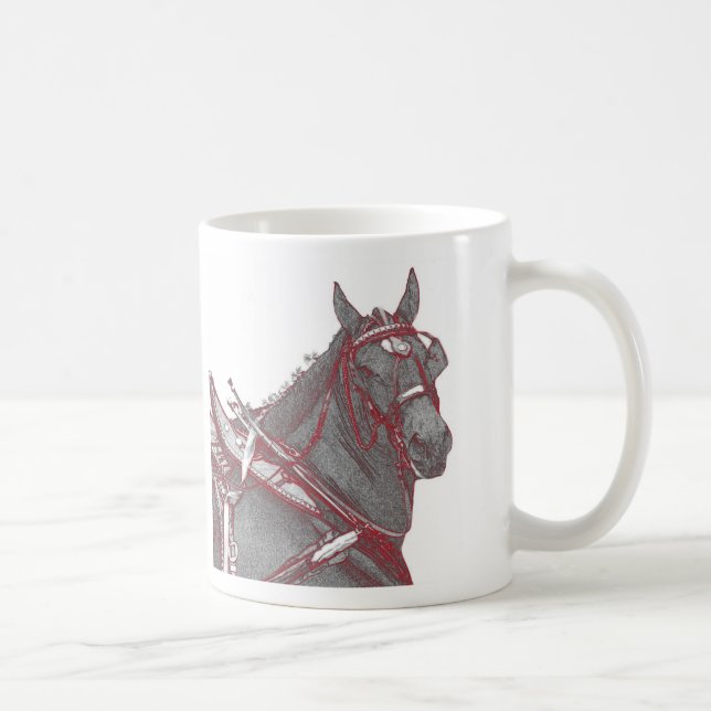 Percheron Horse Mug (Right)
