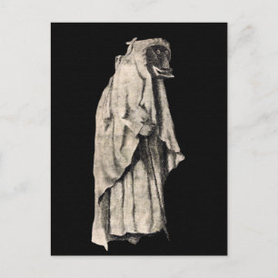 Percht Christmas Witch Postcard