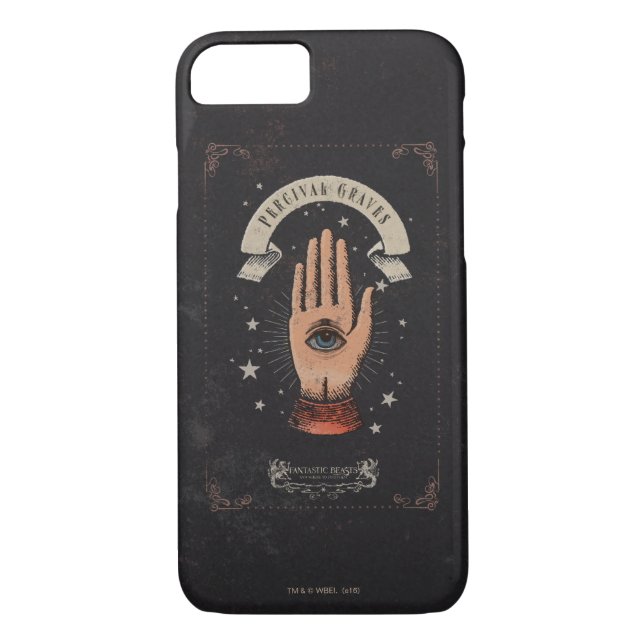 PERCIVAL GRAVES™ Magic Hand Graphic Case-Mate iPhone Case (Back)