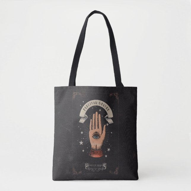 PERCIVAL GRAVES™ Magic Hand Graphic Tote Bag (Front)