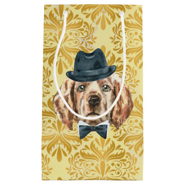 Percival the Lab Gift Bag (Front)