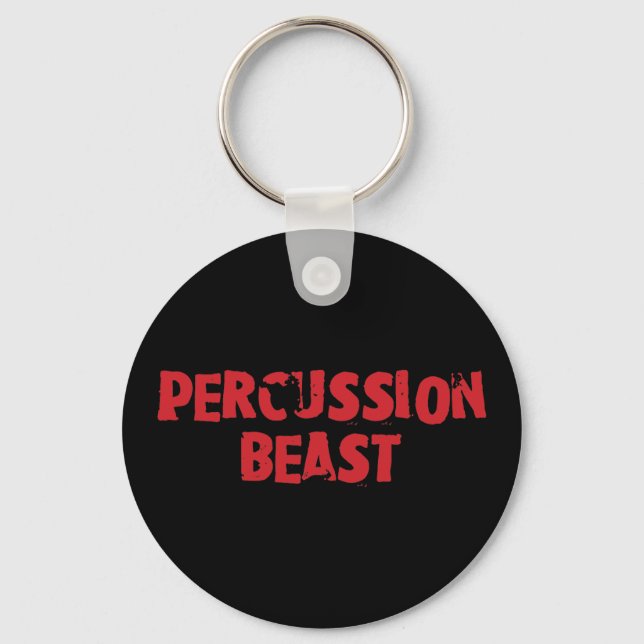 Percussion Beast Keychain (Front)