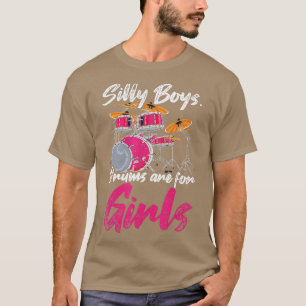 Percussion Drummer Girls Gift Musical Instrument D T-Shirt
