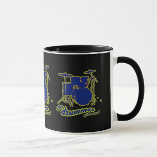 percussion drums ~ drummer mug