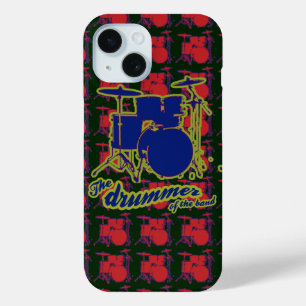 percussion drums ~ drummers iPhone 15 case