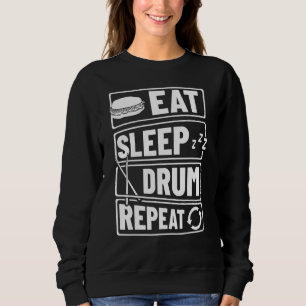 Percussion Instrument Drum Music Drummer Musician Sweatshirt