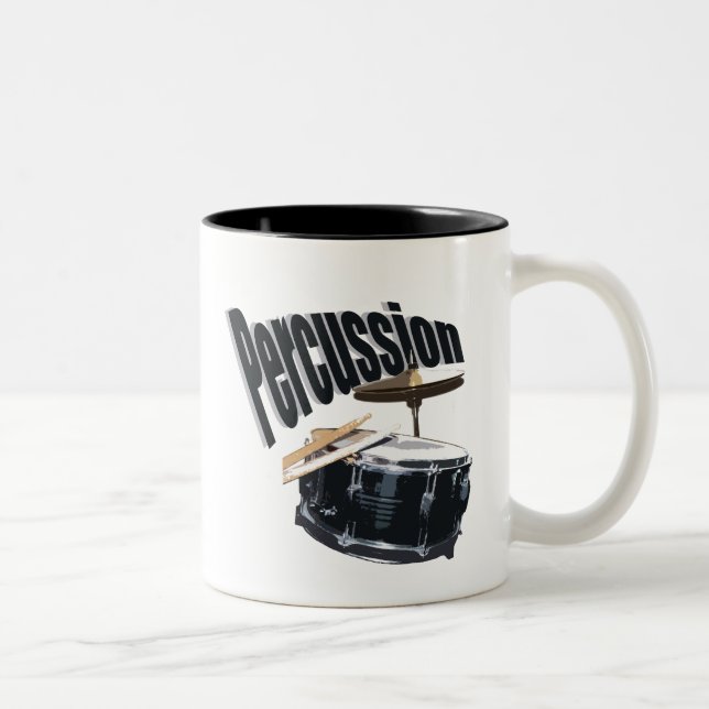 Percussion/ Snare Two-Tone Coffee Mug (Right)