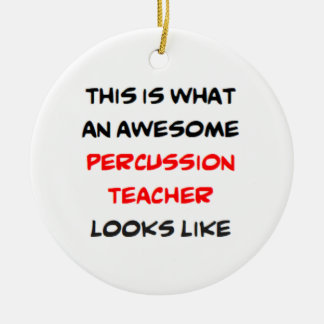 percussion teacher, awesome ceramic tree decoration