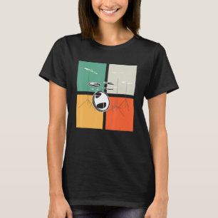 Percussionist Drummer Instrumentalist Rock And Rol T-Shirt