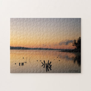 Percy Priest Lake Sunrise Jigsaw Puzzle