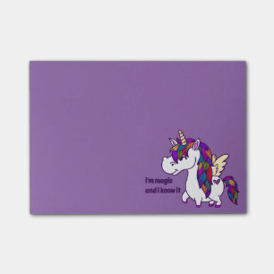 Percy the Polished Unicorn Post-it Notes