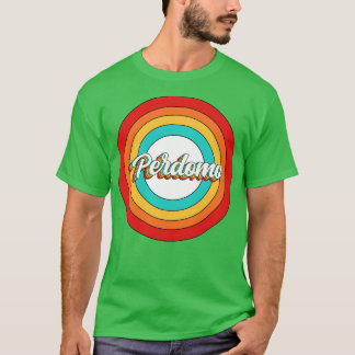 Perdomo Name Shirt Vintage Perdomo Circle