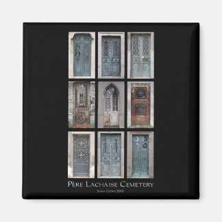 Père Lachaise Cemetery Crypt Magnet