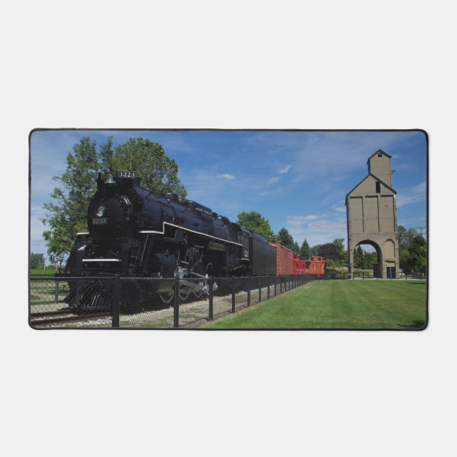 Pere Marquette 1223 train desk mat (Front)