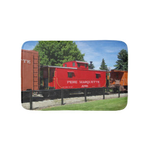 Pere Marquette caboose bathmat