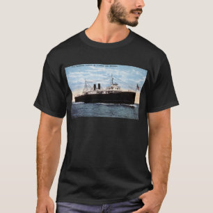 Pere Marquette Car Ferry 21 Crossing Lake Michigan T-Shirt