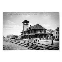 Pere Marquette Railroad depot, Bay City, MI