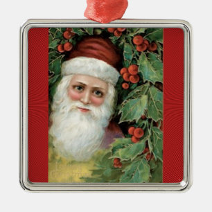 Pere Noel Metal Tree Decoration