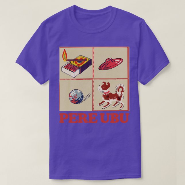Pere Ubu Original Fan Artwork 2 T-Shirt (Design Front)