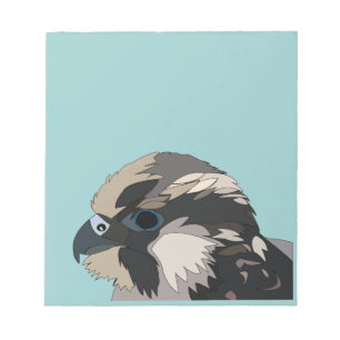 Peregrine Falcon Bird Art Notepad