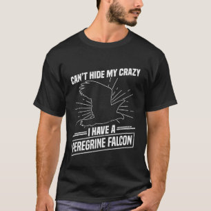 Peregrine Falcon Bird of Prey Wildlife Art Natur T-Shirt