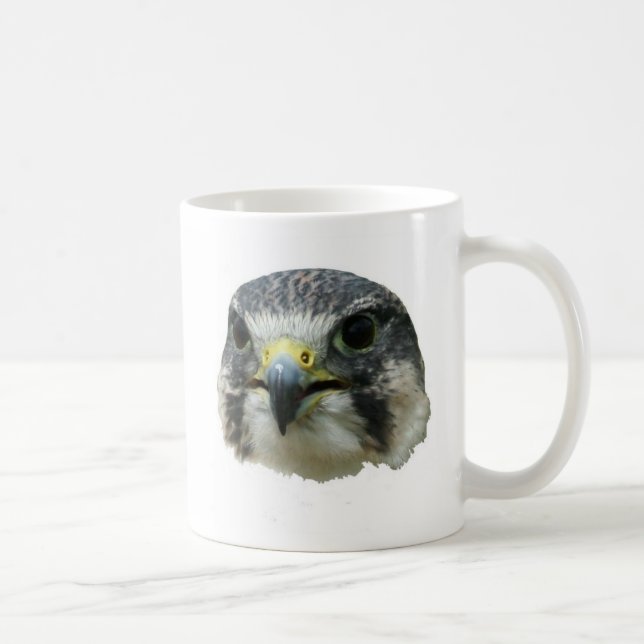 Peregrine Falcon Coffee Mug (Right)
