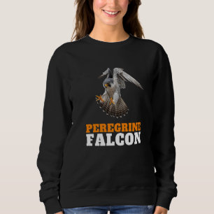 Peregrine Falcon Falco Peregrinus Faucon Pèlerin Sweatshirt