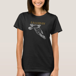 Peregrine falcon falconry my passion Ornithology T-Shirt