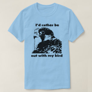 Peregrine Falcon Falconry T shirt